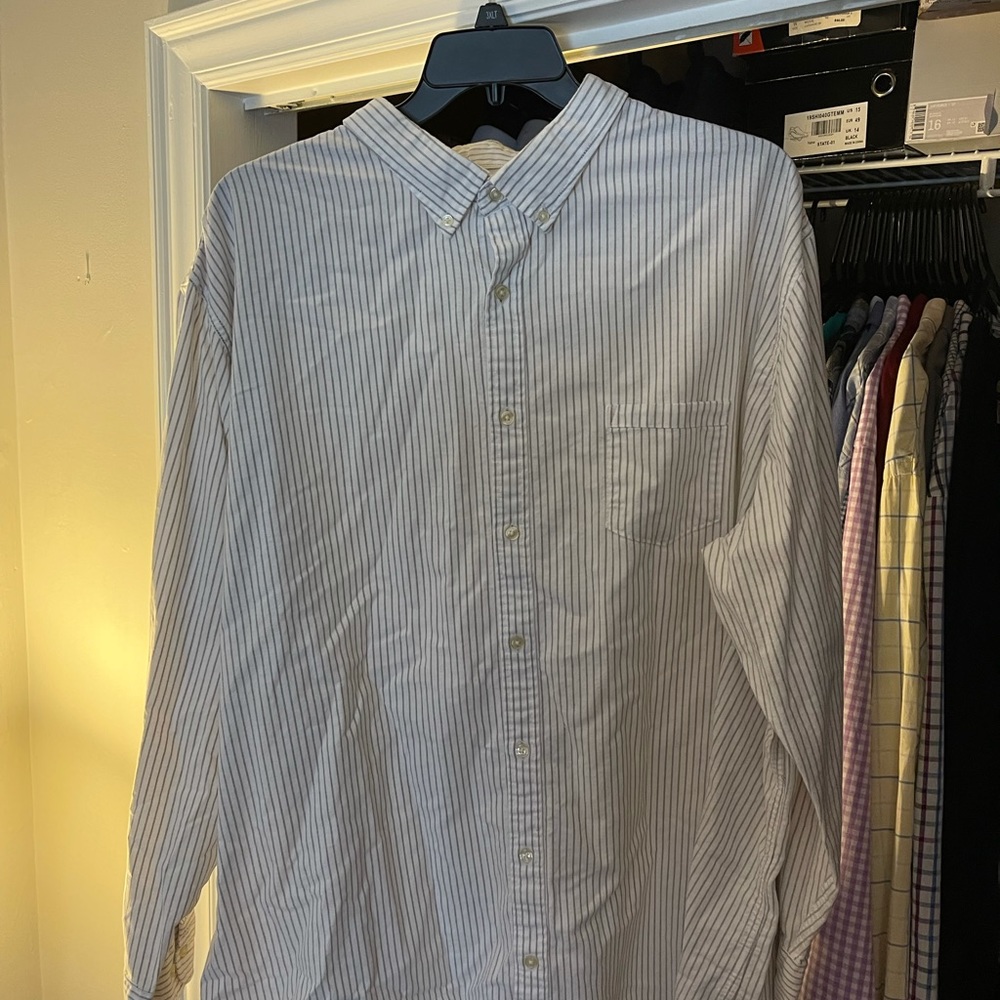 White Striped Long Sleeve